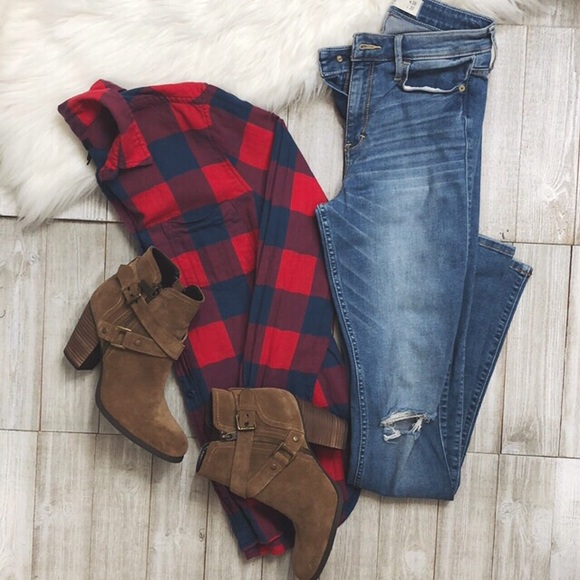 J.Crew Buffalo Plaid Shirt - Picture 9 of 10